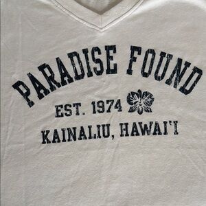 Women's White Short Sleeve Tee